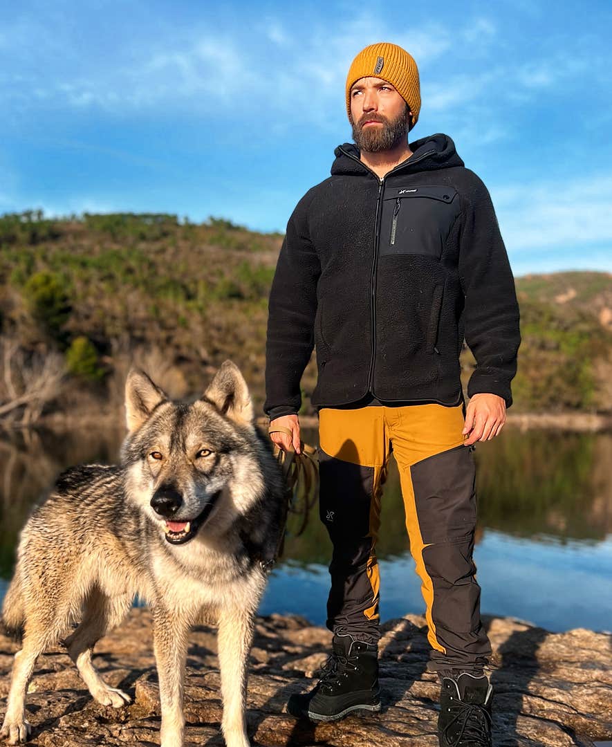 Sherpa hoodie