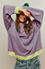 MAYA™ | Oversized randig tröja