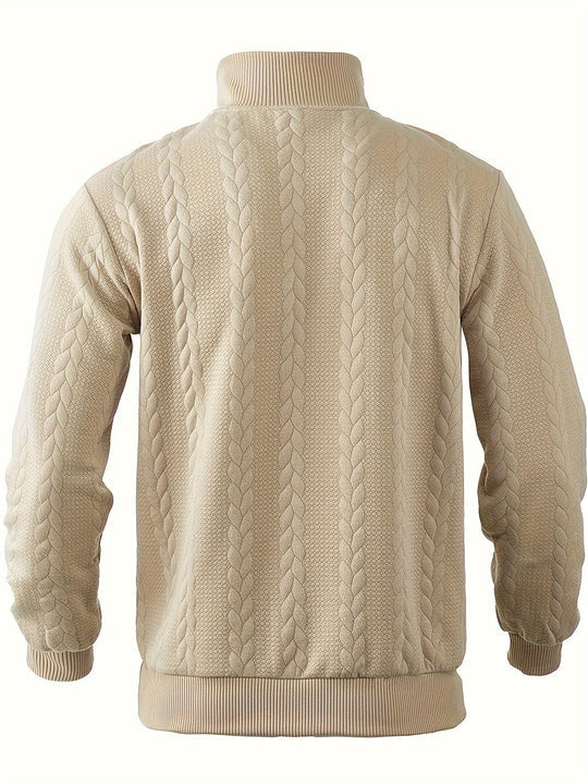 Rafael – vintage herrtröja med dragkedja