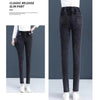 Smidiga, varma, mjuka skinny-jeans för kvinnor